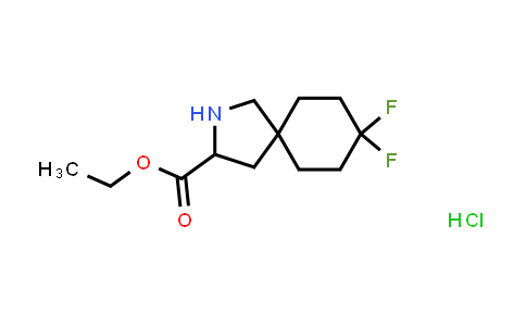 MC849540 | 2940934-69-8 | ethyl 8,8-difluoro-2-azaspiro[4.5]decane-3-carboxylate;hydrochloride