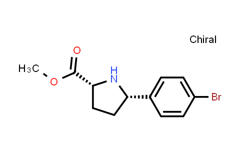 2639622-00-5 | methyl (2R,5S)-5-(4-bromophenyl)pyrrolidine-2-carboxylate