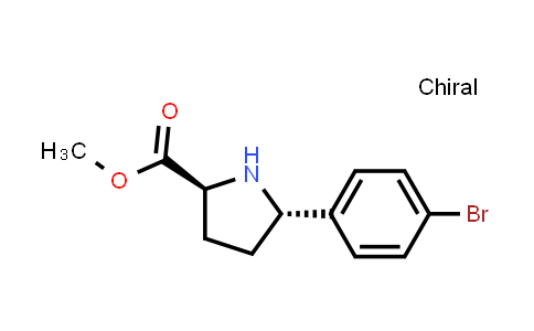2639623-51-9 | methyl (2S,5S)-5-(4-bromophenyl)pyrrolidine-2-carboxylate