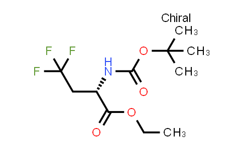 2920198-68-9 | ethyl (2S)-2-(tert-butoxycarbonylamino)-4,4,4-trifluoro-butanoate