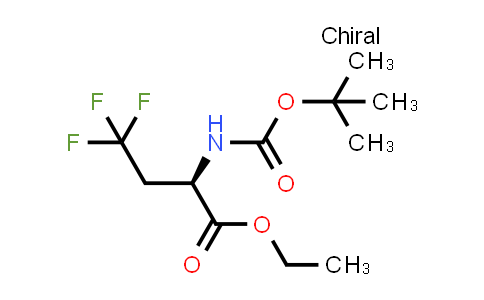 2920239-94-5 | ethyl (2R)-2-(tert-butoxycarbonylamino)-4,4,4-trifluoro-butanoate
