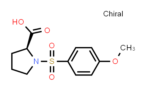 81242-27-5 | (2S)-1-(4-methoxybenzenesulfonyl)pyrrolidine-2-carboxylic acid