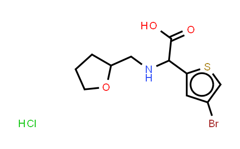 MC849639 | 1354949-36-2 | 2-(4-bromothiophen-2-yl)-2-{[(oxolan-2-yl)methyl]amino}acetic acid hydrochloride