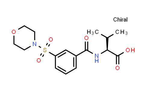 956261-04-4 | (2S)-3-methyl-2-{[3-(morpholine-4-sulfonyl)phenyl]formamido}butanoic acid
