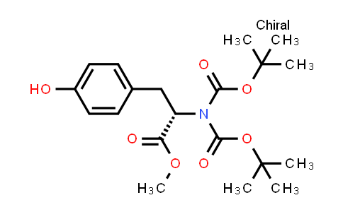 1187581-89-0 | methyl (2S)-2-[bis(tert-butoxycarbonyl)amino]-3-(4-hydroxyphenyl)propanoate