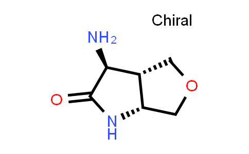 2417778-12-0 | rel-(3S,3aS,6aR)-3-amino-1,3,3a,4,6,6a-hexahydrofuro[3,4-b]pyrrol-2-one