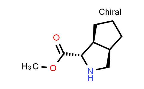 956789-69-8 | methyl (3S,3aS,6aR)-1,2,3,3a,4,5,6,6a-octahydrocyclopenta[c]pyrrole-3-carboxylate