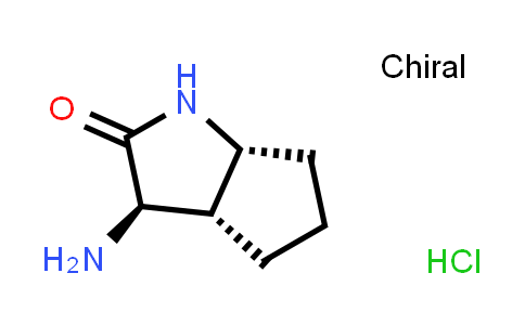 MC849773 | 2417778-03-9 | rel-(3R,3aR,6aR)-3-amino-3,3a,4,5,6,6a-hexahydro-1H-cyclopenta[b]pyrrol-2-one;hydrochloride