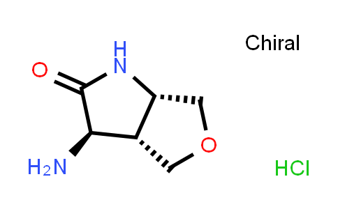 2417778-13-1 | rel-(3R,3aR,6aS)-3-amino-1,3,3a,4,6,6a-hexahydrofuro[3,4-b]pyrrol-2-one;hydrochloride