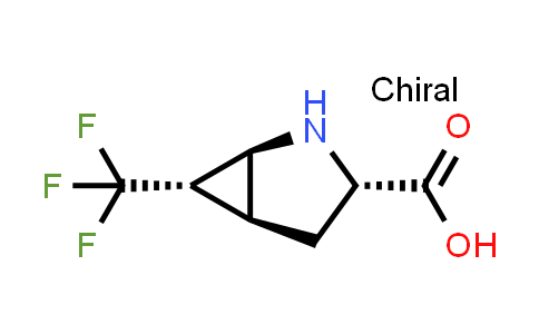 1212823-78-3 | rel-(1S,3S,5S,6S)-6-(trifluoromethyl)-2-azabicyclo[3.1.0]hexane-3-carboxylic acid