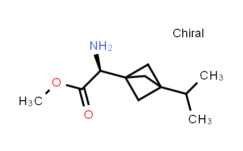 MC849882 | 2940857-26-9 | methyl (2S)-2-amino-2-(3-isopropyl-1-bicyclo[1.1.1]pentanyl)acetate