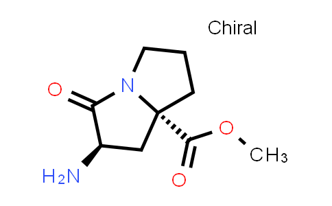423177-93-9 | methyl trans-6-amino-5-oxo-2,3,6,7-tetrahydro-1H-pyrrolizine-8-carboxylate