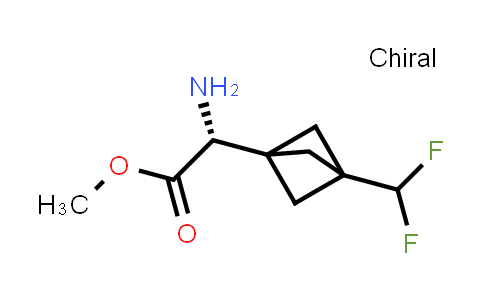 MC849913 | 2940857-12-3 | methyl (2R)-2-amino-2-[3-(difluoromethyl)-1-bicyclo[1.1.1]pentanyl]acetate