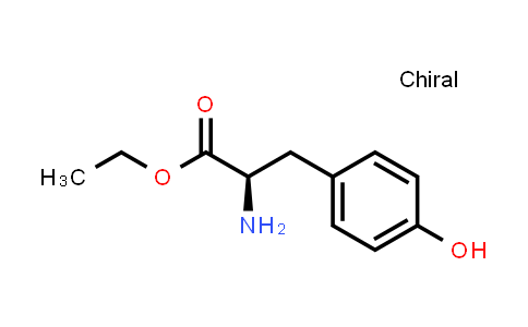 CAS No. 23234-44-8, ethyl (2R)-2-amino-3-(4-hydroxyphenyl)propanoate