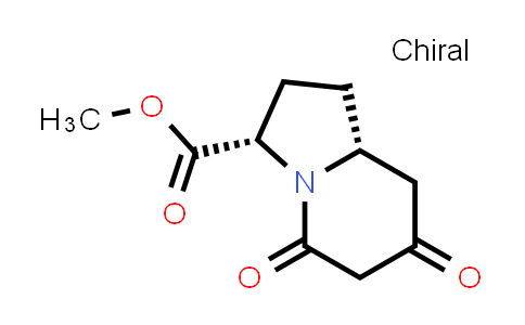 CAS No. 2759150-98-4, methyl (3S,8aR)-5,7-dioxo-2,3,8,8a-tetrahydro-1H-indolizine-3-carboxylate