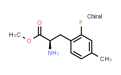 1213555-49-7 | methyl (2R)-2-amino-3-(2-fluoro-4-methylphenyl)propanoate