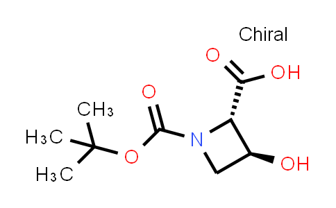 MC849977 | 2940869-56-5 | (2S,3S)-1-tert-butoxycarbonyl-3-hydroxy-azetidine-2-carboxylic acid