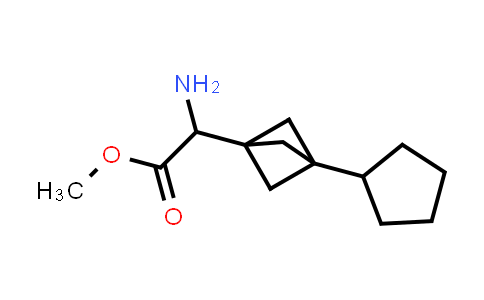 MC850019 | 2287267-82-5 | methyl 2-amino-2-(3-cyclopentyl-1-bicyclo[1.1.1]pentanyl)acetate