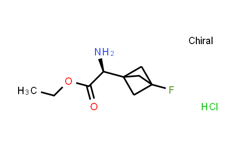 2940866-86-2 | ethyl (2S)-2-amino-2-(3-fluoro-1-bicyclo[1.1.1]pentanyl)acetate;hydrochloride