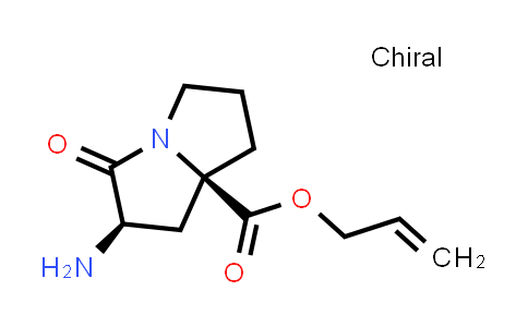 423177-91-7 | allyl cis-6-amino-5-oxo-2,3,6,7-tetrahydro-1H-pyrrolizine-8-carboxylate