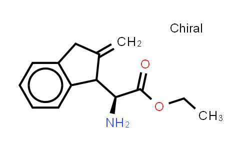 CAS No. 2607136-69-4, ethyl (2S)-2-amino-2-(2-methyleneindan-1-yl)acetate