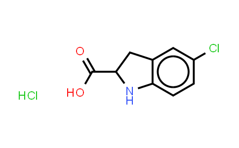CAS No. 82924-41-2, 5-chloroindoline-2-carboxylic acid;hydrochloride