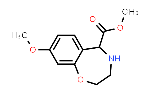 1644236-61-2 | methyl 8-methoxy-2,3,4,5-tetrahydro-1,4-benzoxazepine-5-carboxylate