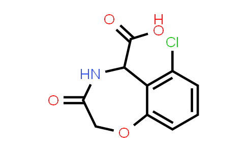 2361529-45-3 | 6-chloro-3-oxo-2,3,4,5-tetrahydro-1,4-benzoxazepine-5-carboxylic acid
