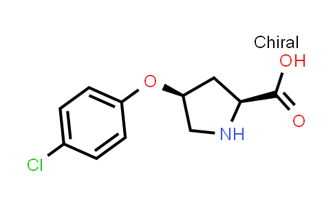 MC850124 | 736134-70-6 | (2S,4S)-4-(4-chlorophenoxy)pyrrolidine-2-carboxylic acid