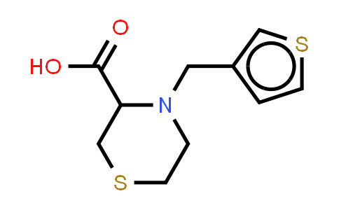 1543487-30-4 | 4-[(thiophen-3-yl)methyl]thiomorpholine-3-carboxylic acid