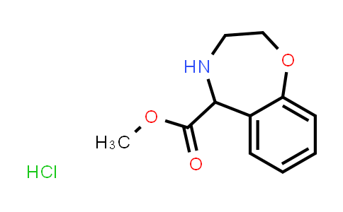 MC850134 | 2126160-59-4 | methyl 2,3,4,5-tetrahydro-1,4-benzoxazepine-5-carboxylate hydrochloride