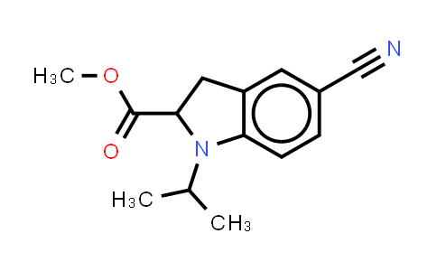 2606948-19-8 | methyl 5-cyano-1-isopropyl-indoline-2-carboxylate
