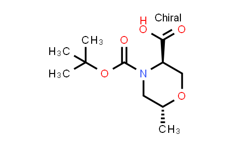 2380766-17-4 | (3R,6R)-4-tert-butoxycarbonyl-6-methyl-morpholine-3-carboxylic acid