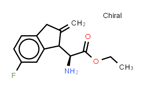 DY850153 | 2607136-78-5 | ethyl (2S)-2-amino-2-(6-fluoro-2-methylene-indan-1-yl)acetate