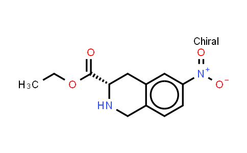 1584239-57-5 | ethyl (3S)-6-nitro-1,2,3,4-tetrahydroisoquinoline-3-carboxylate