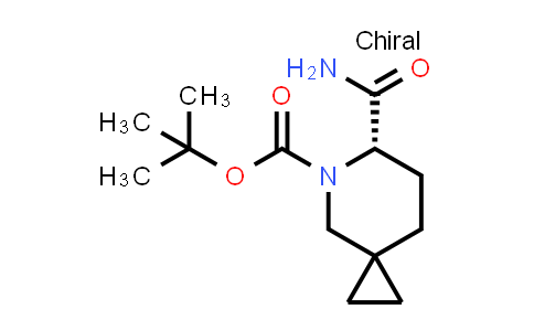 2922454-24-6 | tert-butyl (6S)-6-carbamoyl-5-azaspiro[2.5]octane-5-carboxylate