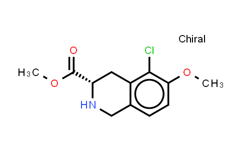 2766799-96-4 | methyl (3S)-5-chloro-6-methoxy-1,2,3,4-tetrahydroisoquinoline-3-carboxylate