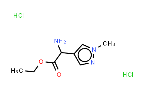 1808356-13-9 | ethyl 2-amino-2-(1-methylpyrazol-4-yl)acetate;dihydrochloride