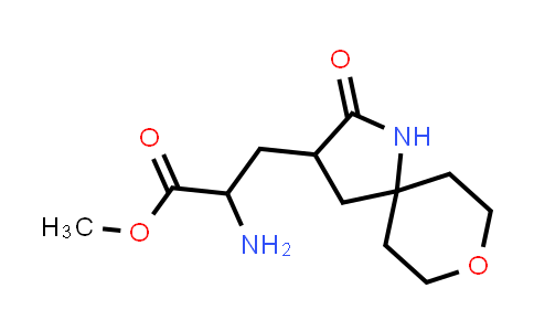 MC850209 | 2723436-75-5 | methyl 2-amino-3-(2-oxo-8-oxa-1-azaspiro[4.5]decan-3-yl)propanoate