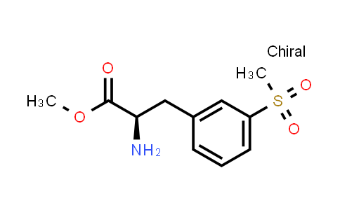 1213360-49-6 | methyl (2R)-2-amino-3-(3-methylsulfonylphenyl)propanoate