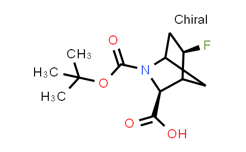 1272757-14-8 | rel-(3S,5R)-2-tert-butoxycarbonyl-5-fluoro-2-azabicyclo[2.2.1]heptane-3-carboxylic acid