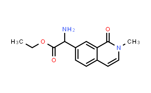 MC850235 | 2112007-02-8 | ethyl 2-amino-2-(2-methyl-1-oxo-7-isoquinolyl)acetate