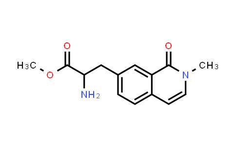 MC850236 | 2111983-85-6 | methyl 2-amino-3-(2-methyl-1-oxo-7-isoquinolyl)propanoate