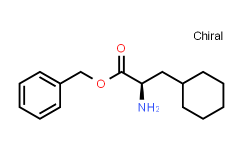 CAS No. 203732-78-9, benzyl (2R)-2-amino-3-cyclohexyl-propanoate