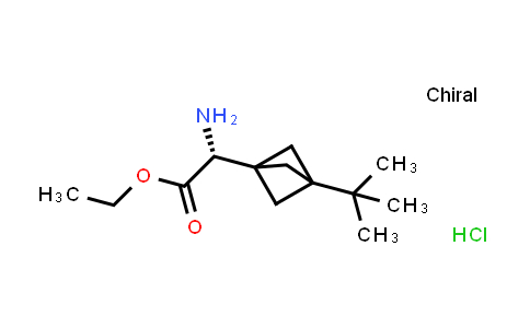 2940874-56-4 | ethyl (2R)-2-amino-2-(3-tert-butyl-1-bicyclo[1.1.1]pentanyl)acetate;hydrochloride