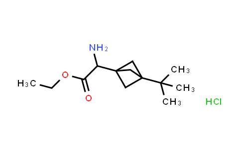 2940937-67-5 | ethyl 2-amino-2-(3-tert-butyl-1-bicyclo[1.1.1]pentanyl)acetate;hydrochloride