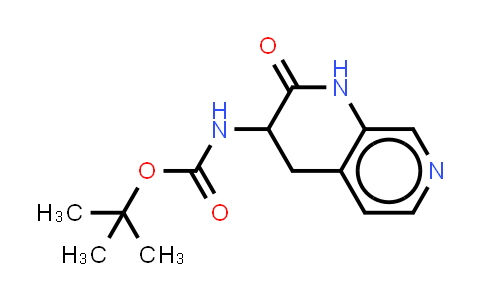 600157-71-9 | tert-butyl N-(2-oxo-3,4-dihydro-1H-1,7-naphthyridin-3-yl)carbamate