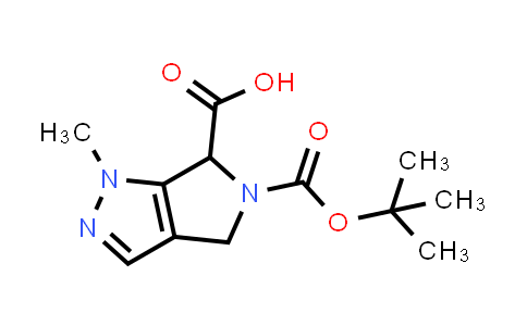 2387240-75-5 | 5-tert-butoxycarbonyl-1-methyl-4,6-dihydropyrrolo[3,4-c]pyrazole-6-carboxylic acid