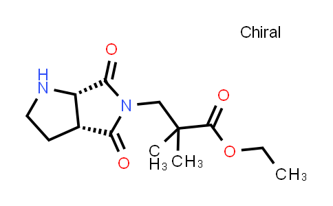 2597333-58-7 | ethyl 3-[cis-4,6-dioxo-2,3,3a,6a-tetrahydro-1H-pyrrolo[3,4-b]pyrrol-5-yl]-2,2-dimethyl-propanoate