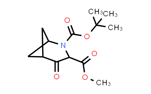MC850287 | 2241048-56-4 | O2-tert-butyl O3-methyl 4-oxo-2-azabicyclo[3.1.1]heptane-2,3-dicarboxylate